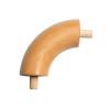 Handlaufbogen 90° Buche roh